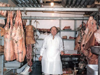 Hanging Meat